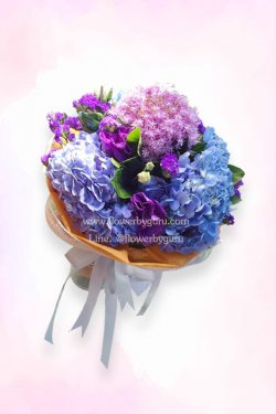 ช่อไฮเดรนเยียสวยๆ